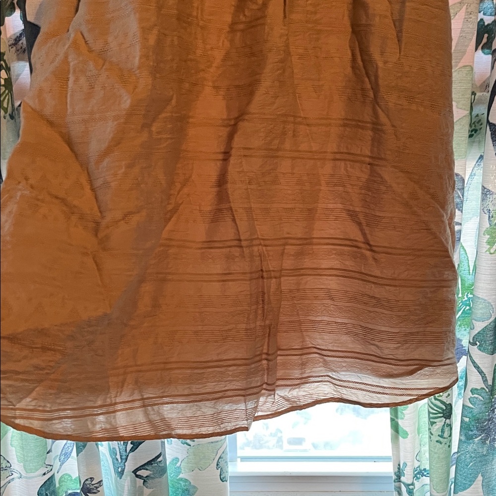 BCBGeneration beige Ruffle Mini Dress - Picture 7 of 7